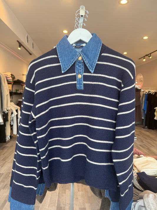 Brooklyn Baby Denim Sweater